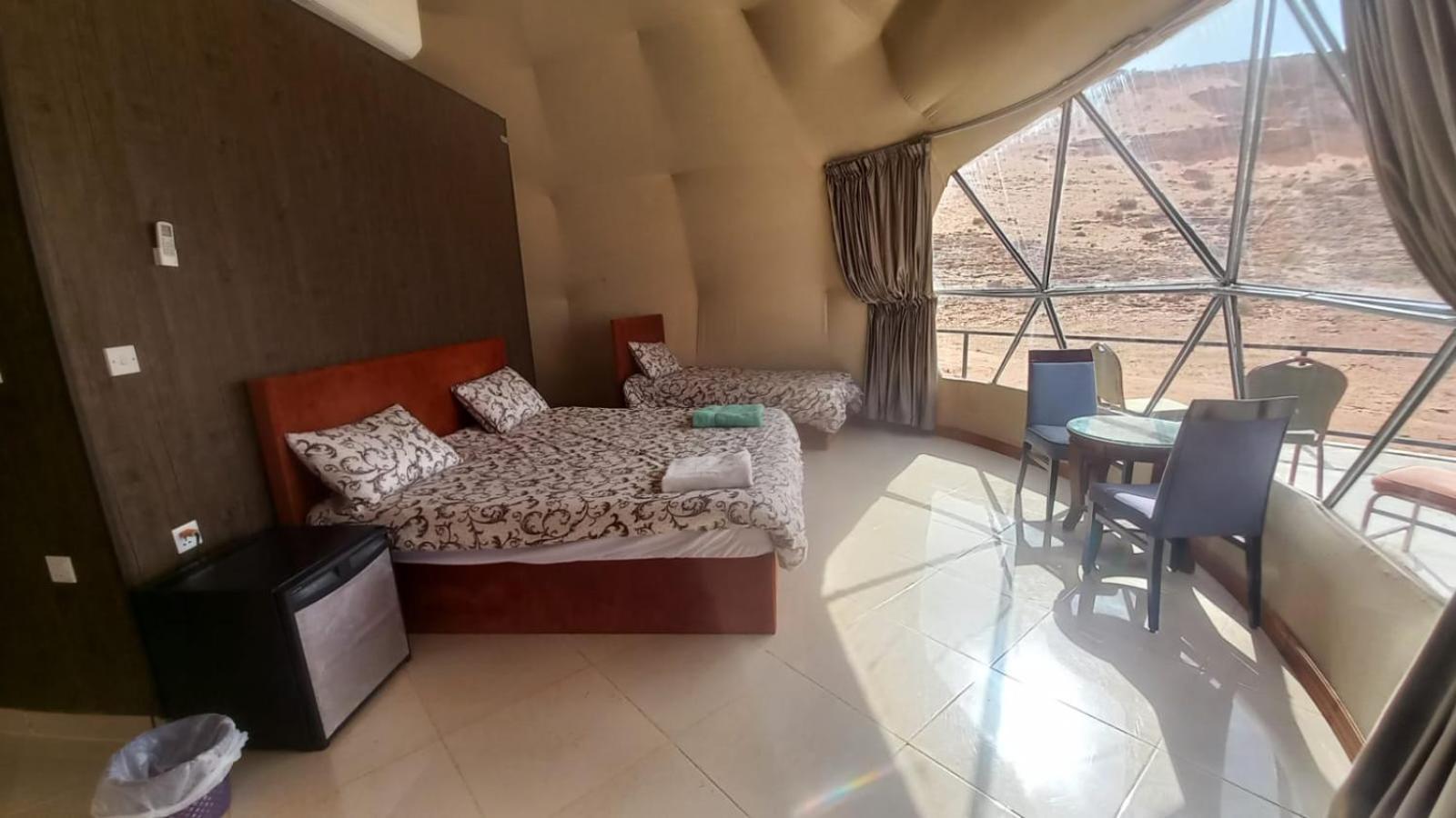 Hotel Al Raha Luxury Camp Wadi Rum Exterior foto