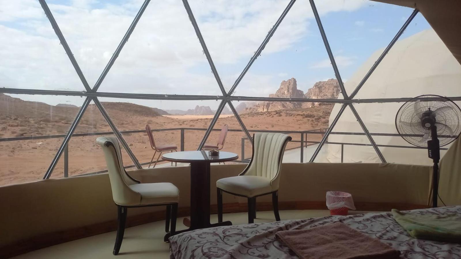 Hotel Al Raha Luxury Camp Wadi Rum Exterior foto