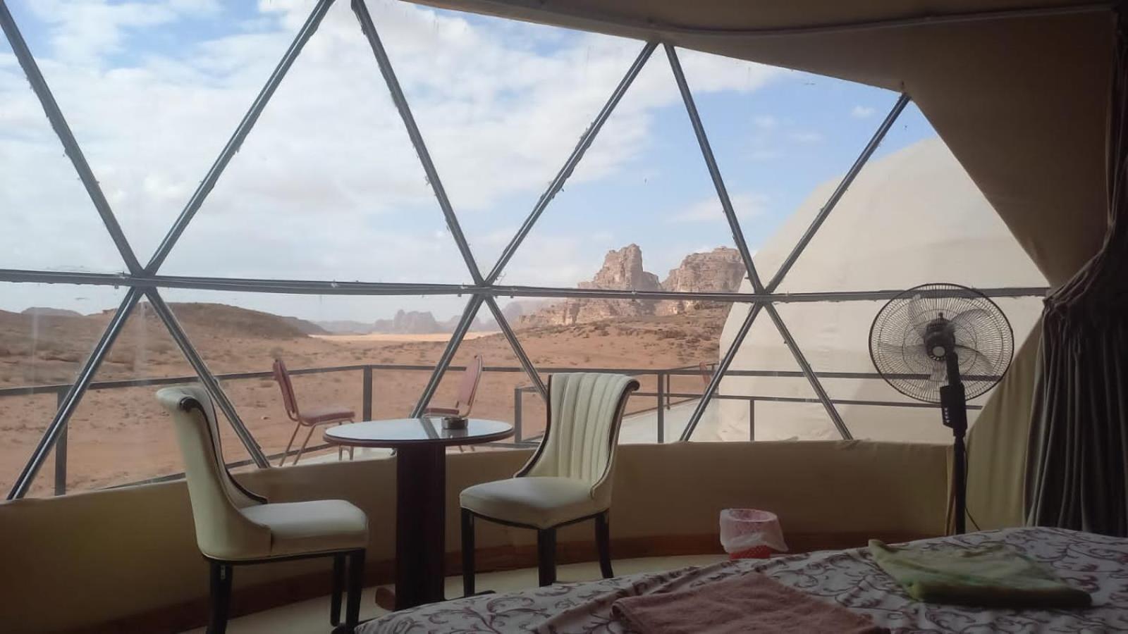 Hotel Al Raha Luxury Camp Wadi Rum Exterior foto