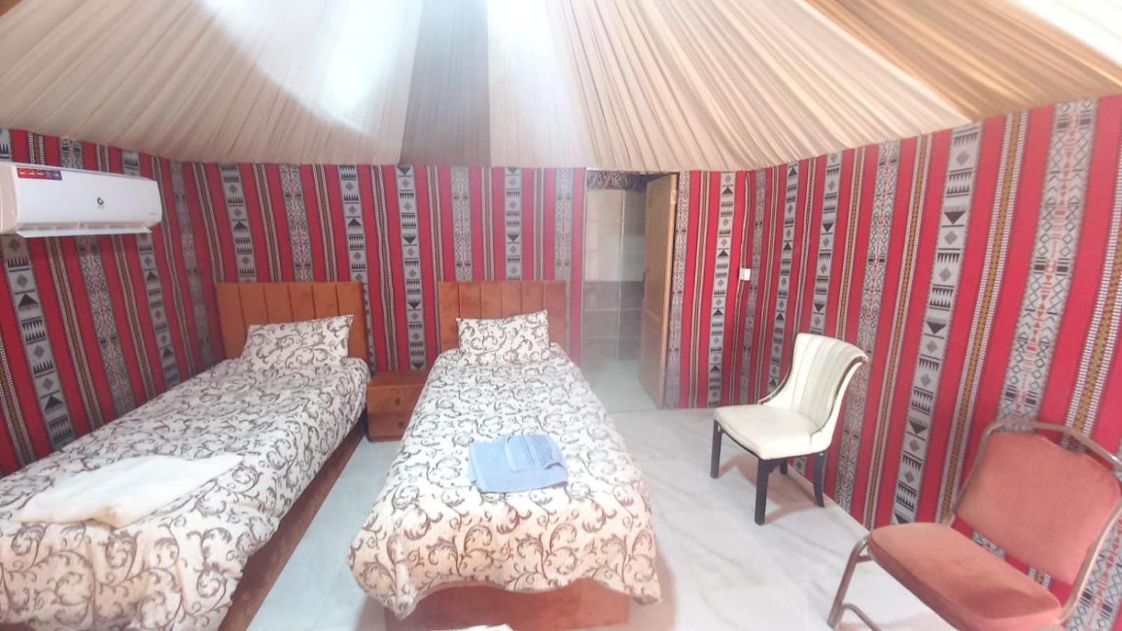 Hotel Al Raha Luxury Camp Wadi Rum Exterior foto
