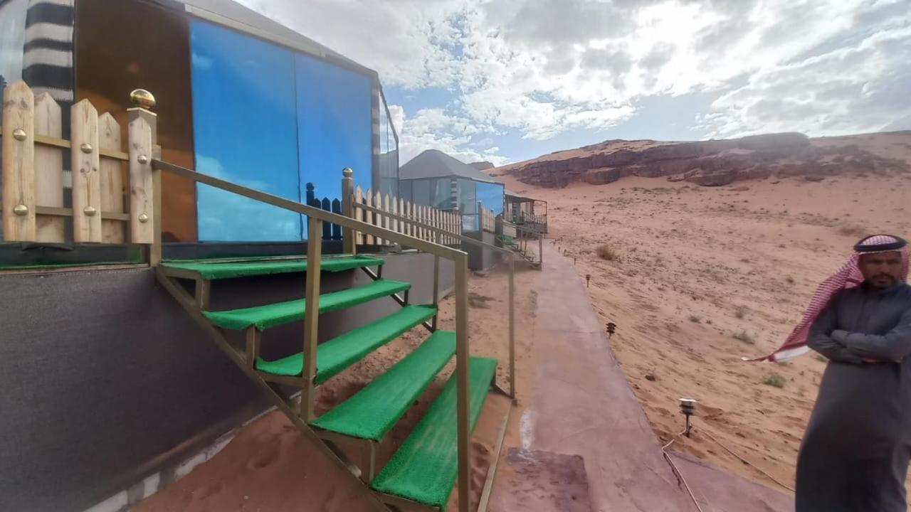 Hotel Al Raha Luxury Camp Wadi Rum Exterior foto