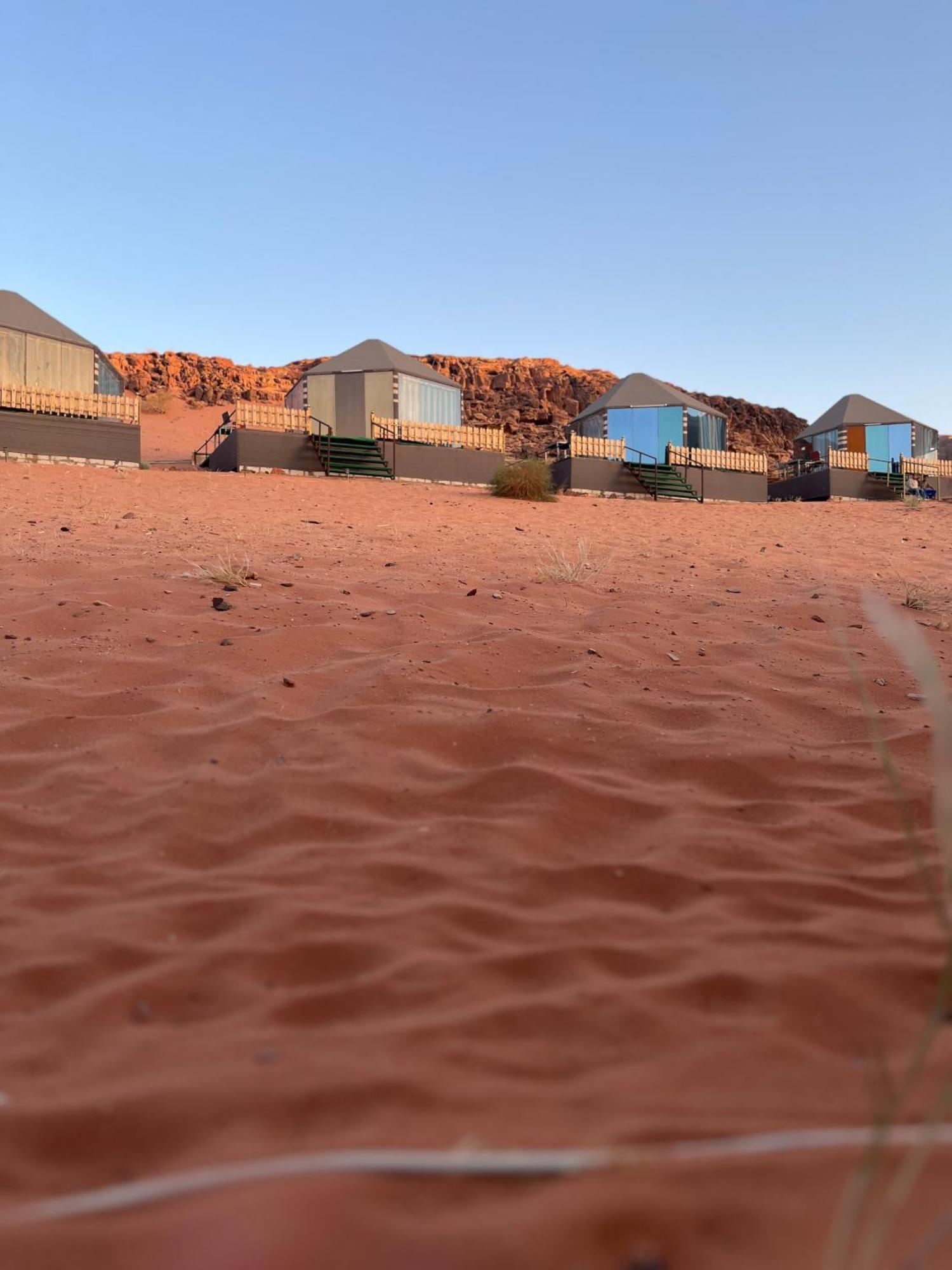 Hotel Al Raha Luxury Camp Wadi Rum Exterior foto