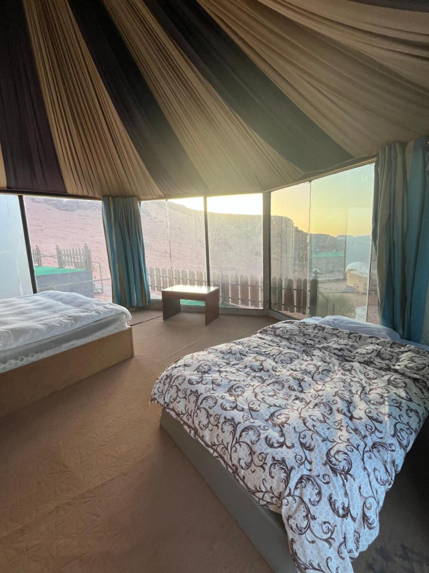 Hotel Al Raha Luxury Camp Wadi Rum Exterior foto