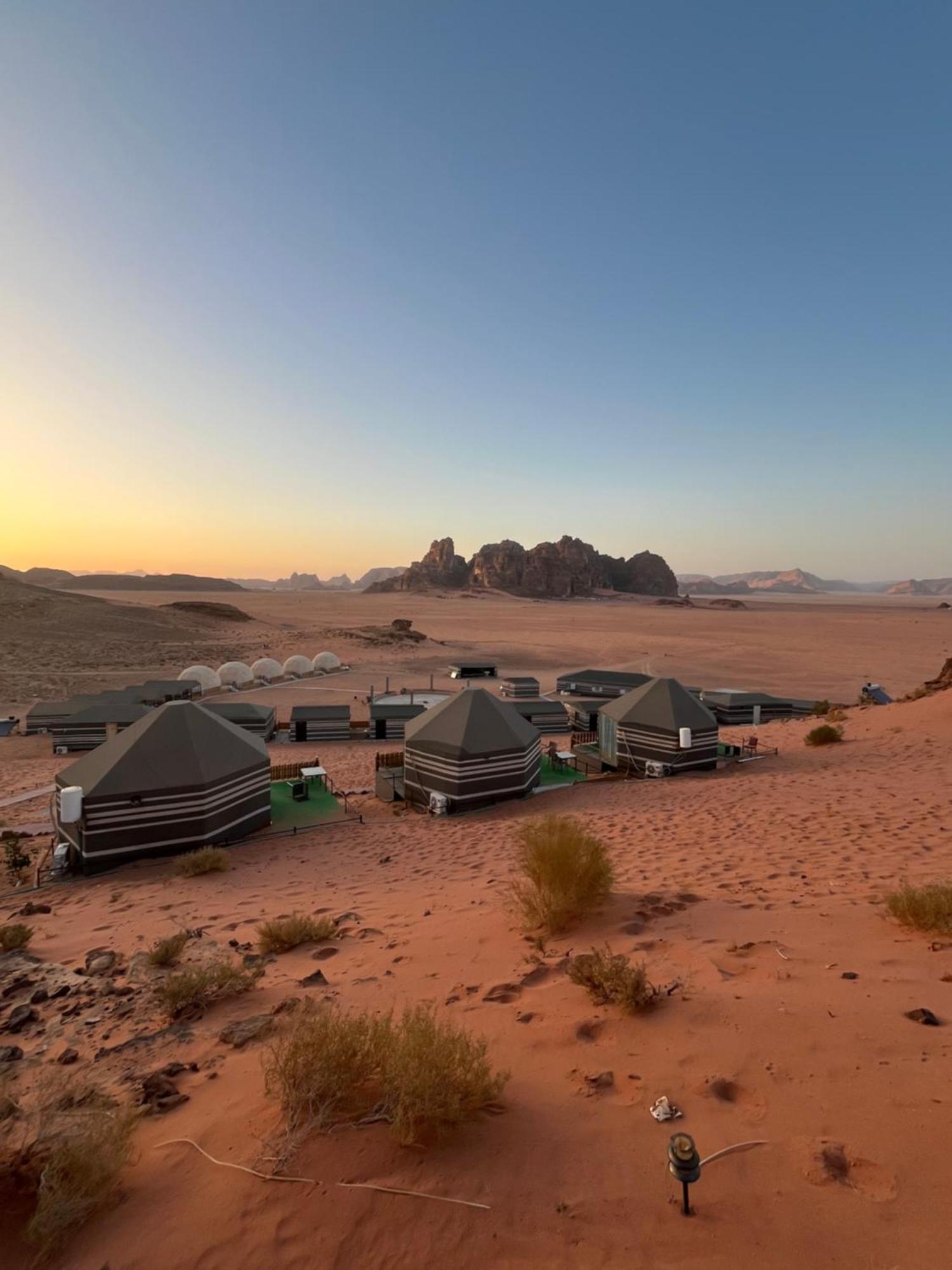Hotel Al Raha Luxury Camp Wadi Rum Exterior foto